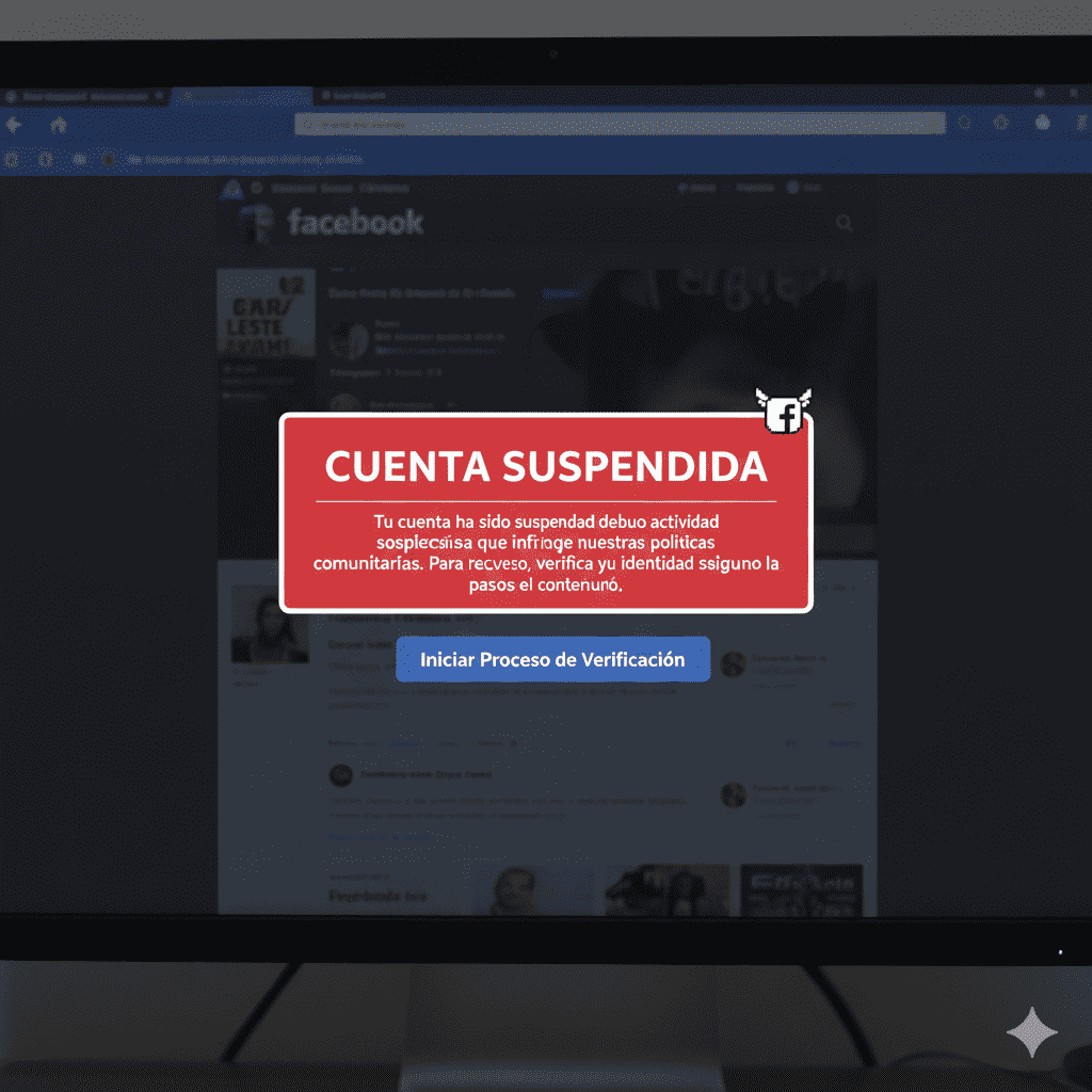 Cuenta suspendida